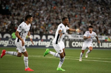 Rio de Janeiro, Rio de Janeiro, Brezilya - 08 Mayıs 2024. Botafogo x LDU (EQU), Nilton Santos Stadyumu 'ndaki Libertadores.          