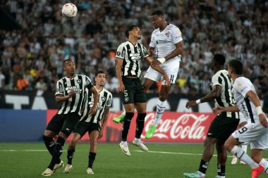 Rio de Janeiro, Rio de Janeiro, Brezilya - 08 Mayıs 2024. Botafogo x LDU (EQU), Nilton Santos Stadyumu 'ndaki Libertadores.          