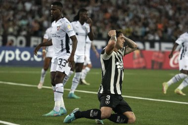 Rio de Janeiro, Rio de Janeiro, Brezilya - 08 Mayıs 2024. Botafogo x LDU (EQU), Nilton Santos Stadyumu 'ndaki Libertadores.          