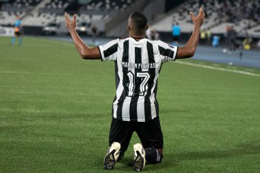 Rio de Janeiro, Rio de Janeiro, Brezilya - 08 Mayıs 2024. Botafogo x LDU (EQU), Nilton Santos Stadyumu 'ndaki Libertadores.          