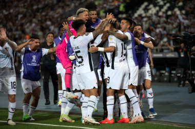 Rio de Janeiro, Rio de Janeiro, Brezilya - 08 Mayıs 2024. Botafogo x LDU (EQU), Nilton Santos Stadyumu 'ndaki Libertadores.          