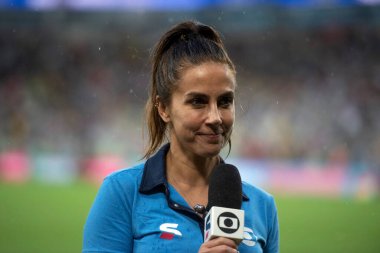 Rio de Janeiro, Rio de Janeiro, Brezilya - 26 Mayıs 2024. Birlik ve Umut Takımı, Maracana Stadyumu 'nda Dayanışma maçı.               