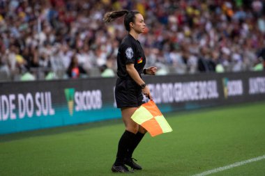 Rio de Janeiro, Rio de Janeiro, Brezilya - 26 Mayıs 2024. Birlik ve Umut Takımı, Maracana Stadyumu 'nda Dayanışma maçı.               