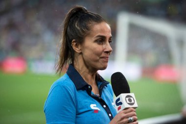 Rio de Janeiro, Rio de Janeiro, Brezilya - 26 Mayıs 2024. Birlik ve Umut Takımı, Maracana Stadyumu 'nda Dayanışma maçı.               