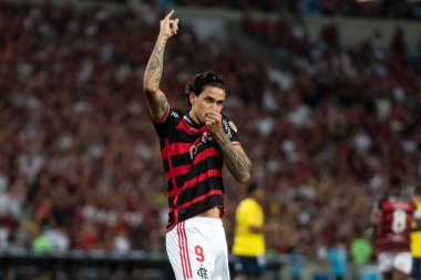 Rio de Janeiro, Rio de Janeiro, Brezilya - 28 Mayıs 2024. Flamengo x Millionarios (COL), Maracana Stadyumundaki Libertadores.                    