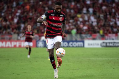 Rio de Janeiro, Rio de Janeiro, Brezilya - 28 Mayıs 2024. Flamengo x Millionarios (COL), Maracana Stadyumundaki Libertadores.                    