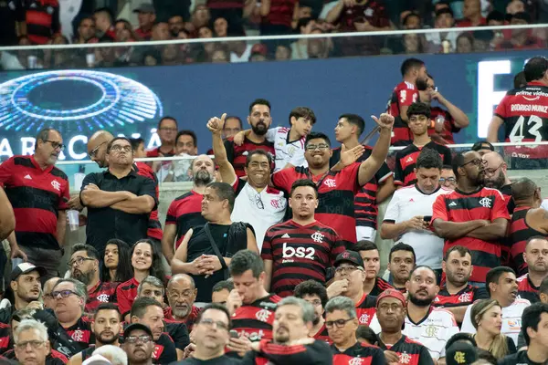 Rio de Janeiro, Rio de Janeiro, Brezilya - 28 Mayıs 2024. Flamengo x Millionarios (COL), Maracana Stadyumundaki Libertadores.                    