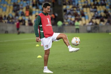 Rio de Janeiro, Rio de Janeiro, Brezilya - 29 Mayıs 2024. Fluminense x Alianza Lima (PER), Maracana Stadyumunda Libertadores.                  