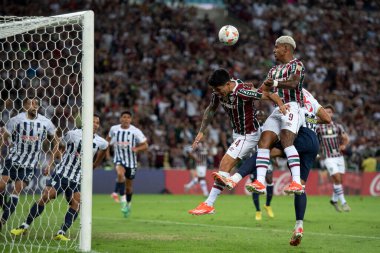 Rio de Janeiro, Rio de Janeiro, Brezilya - 29 Mayıs 2024. Fluminense x Alianza Lima (PER), Maracana Stadyumunda Libertadores.                  