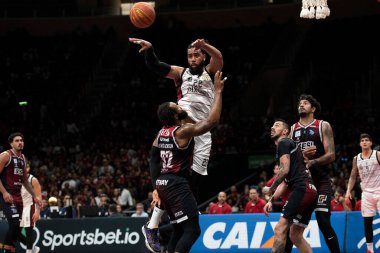 Rio de Janeiro (RJ), 01 / 06 / 2024 - FLAMENGO X FRANCA - Flamengo x Franca, Maracanzinho NBB finalinin ilk maçı.                   