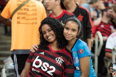 Rio de Janeiro, Rio de Janeiro, Brezilya - 13 Haziran 2024. Flamengo X Gremio Maracana Stadyumunda.             