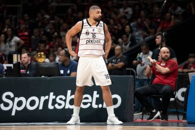 Rio de Janeiro, Rio de Janeiro, Brezilya - 13 Haziran 2024. Flamengo x Franca - NBB Final.         