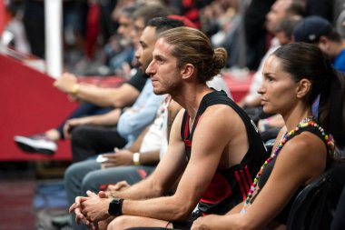 Rio de Janeiro, Rio de Janeiro, Brezilya - 13 Haziran 2024. Flamengo x Franca - NBB Final.         