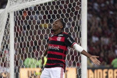 Rio de Janeiro, Rio de Janeiro, Brezilya - 13 Haziran 2024. Flamengo X Gremio Maracana Stadyumunda.             