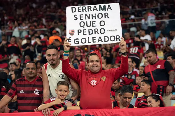 Rio de Janeiro, Rio de Janeiro, Brezilya - 13 Haziran 2024. Flamengo X Gremio Maracana Stadyumunda.             