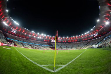 Rio de Janeiro, Rio de Janeiro, Brezilya - 20 Haziran 2024. Flamengo x Bahia Maracana Stadyumu 'nda.                 