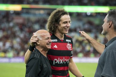 Rio de Janeiro, Rio de Janeiro, Brezilya - 20 Haziran 2024. Flamengo x Bahia Maracana Stadyumu 'nda.                 