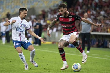 Rio de Janeiro, Rio de Janeiro, Brezilya - 20 Haziran 2024. Flamengo x Bahia Maracana Stadyumu 'nda.                 