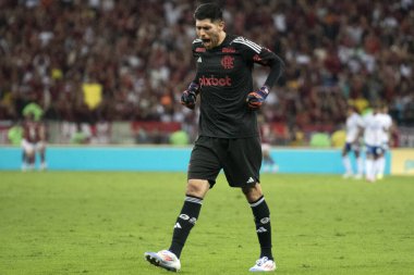 Rio de Janeiro, Rio de Janeiro, Brezilya - 20 Haziran 2024. Flamengo x Bahia Maracana Stadyumu 'nda.                 