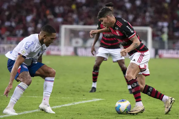 stock image Rio de Janeiro, Rio de Janeiro, Brazil - June 20, 2024. Flamengo x Bahia at Maracana Stadium.                 