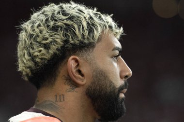 Rio de Janeiro, Rio de Janeiro, Brezilya - 23 Haziran 2024. Fluminense x Flamengo Maracana Stadyumu.             