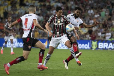 Rio de Janeiro (RJ), 27 / 06 / 2024 - FLUMINENSE X VITORIA - Brezilya Maracana Şampiyonası için Fluminense x Vitoria ile maç.                    