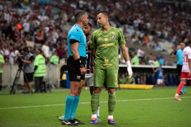 Rio de Janeiro (RJ), 04 / 07 / 2024 - FLUMINENSE X INTERNACIONAL - Brezilya Maracan Şampiyonası için Fluminense x Internacional.               