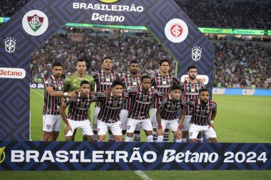 Rio de Janeiro (RJ), 04 / 07 / 2024 - FLUMINENSE X INTERNACIONAL - Brezilya Maracan Şampiyonası için Fluminense x Internacional.               