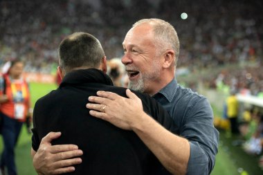 Rio de Janeiro (RJ), 04 / 07 / 2024 - FLUMINENSE X INTERNACIONAL - Brezilya Maracan Şampiyonası için Fluminense x Internacional.               