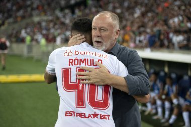 Rio de Janeiro (RJ), 04 / 07 / 2024 - FLUMINENSE X INTERNACIONAL - Brezilya Maracan Şampiyonası için Fluminense x Internacional.               