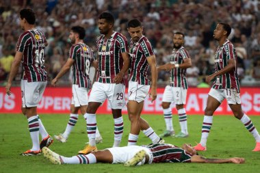 Rio de Janeiro (RJ), 04 / 07 / 2024 - FLUMINENSE X INTERNACIONAL - Brezilya Maracan Şampiyonası için Fluminense x Internacional.               