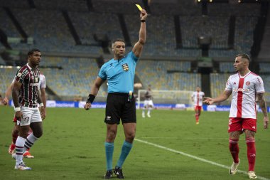 Rio de Janeiro (RJ), 04 / 07 / 2024 - FLUMINENSE X INTERNACIONAL - Brezilya Maracan Şampiyonası için Fluminense x Internacional.               