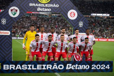 Rio de Janeiro (RJ), 04 / 07 / 2024 - FLUMINENSE X INTERNACIONAL - Brezilya Maracan Şampiyonası için Fluminense x Internacional.               