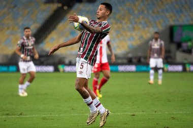 Rio de Janeiro (RJ), 04 / 07 / 2024 - FLUMINENSE X INTERNACIONAL - Brezilya Maracan Şampiyonası için Fluminense x Internacional.               