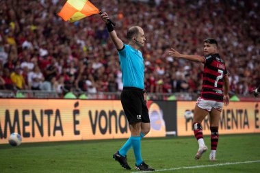 Rio de Janeiro (RJ), 06 / 07 / 2024 - FLAMENGO X CUIABA - Brezilya Maracan Şampiyonası için Flamengo x Cuiaba ile maç.                                    