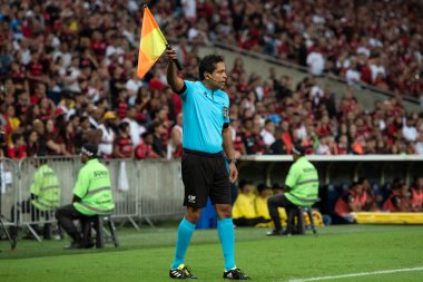 Rio de Janeiro (RJ), 06 / 07 / 2024 - FLAMENGO X CUIABA - Brezilya Maracan Şampiyonası için Flamengo x Cuiaba ile maç.                                    