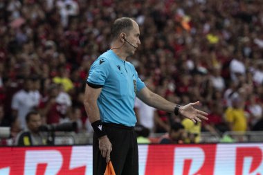 Rio de Janeiro (RJ), 06 / 07 / 2024 - FLAMENGO X CUIABA - Brezilya Maracan Şampiyonası için Flamengo x Cuiaba ile maç.                                    