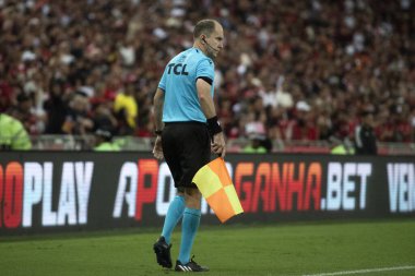 Rio de Janeiro (RJ), 06 / 07 / 2024 - FLAMENGO X CUIABA - Brezilya Maracan Şampiyonası için Flamengo x Cuiaba ile maç.                                    