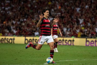 Rio de Janeiro (RJ), 06 / 07 / 2024 - FLAMENGO X CUIABA - Brezilya Maracan Şampiyonası için Flamengo x Cuiaba ile maç.                                    