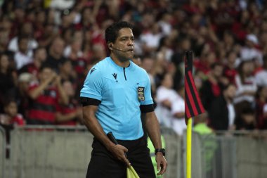 Rio de Janeiro (RJ), 06 / 07 / 2024 - FLAMENGO X CUIABA - Brezilya Maracan Şampiyonası için Flamengo x Cuiaba ile maç.                                    