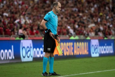 Rio de Janeiro (RJ), 06 / 07 / 2024 - FLAMENGO X CUIABA - Brezilya Maracan Şampiyonası için Flamengo x Cuiaba ile maç.                                    