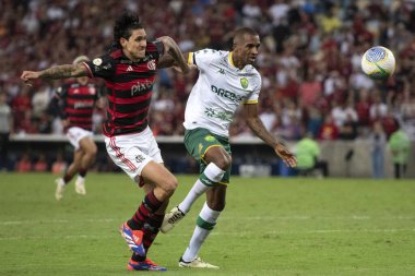 Rio de Janeiro (RJ), 06 / 07 / 2024 - FLAMENGO X CUIABA - Brezilya Maracan Şampiyonası için Flamengo x Cuiaba ile maç.                                    
