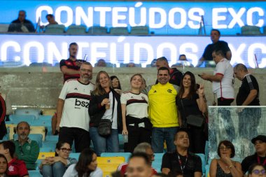 Rio de Janeiro (RJ), 06 / 07 / 2024 - FLAMENGO X CUIABA - Brezilya Maracan Şampiyonası için Flamengo x Cuiaba ile maç.                                    