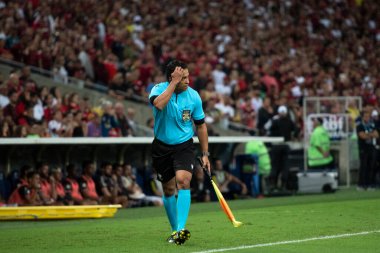 Rio de Janeiro (RJ), 06 / 07 / 2024 - FLAMENGO X CUIABA - Brezilya Maracan Şampiyonası için Flamengo x Cuiaba ile maç.                                    