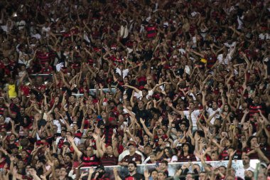 Rio de Janeiro (RJ), 06 / 07 / 2024 - FLAMENGO X CUIABA - Brezilya Maracan Şampiyonası için Flamengo x Cuiaba ile maç.                                    