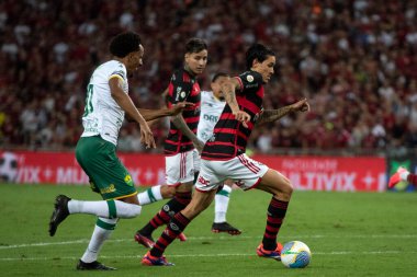 Rio de Janeiro (RJ), 06 / 07 / 2024 - FLAMENGO X CUIABA - Brezilya Maracan Şampiyonası için Flamengo x Cuiaba ile maç.                                    