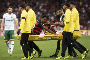 Rio de Janeiro (RJ), 06 / 07 / 2024 - FLAMENGO X CUIABA - Brezilya Maracan Şampiyonası için Flamengo x Cuiaba ile maç.                                    