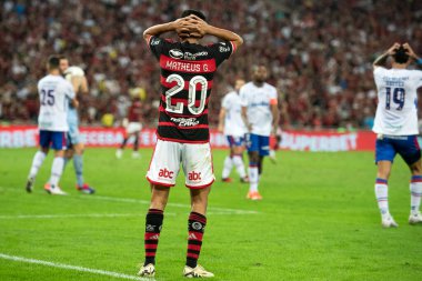 Rio de Janeiro (RJ), 11 / 07 / 2024 - FLAMENGO X ForTALEZA - Brezilya Maracana Şampiyonası için Flamengo x Fortaleza ile maç.                       