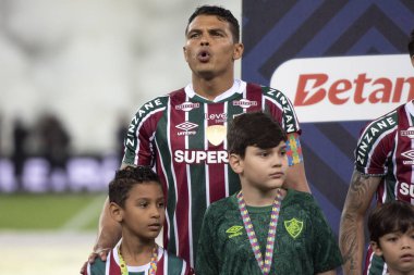 Rio de Janeiro, Rio de Janeiro, Brezilya - 24 Temmuz 2024. Fluminense x Palmeiras Maracana Stadyumu.                        