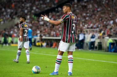 Rio de Janeiro, Rio de Janeiro, Brezilya - 24 Temmuz 2024. Fluminense x Palmeiras Maracana Stadyumu.                        